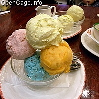 Four types of Ice Cream