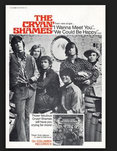 Cryan' Shames Poster from Columbia Records